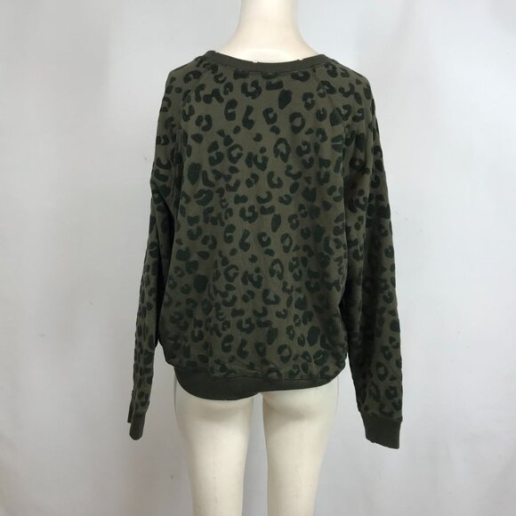 RAILS - WOMEN'S LARGE- GREEN LONG SLEEVE CREW NECK COTTON BLEND SWEATSHIRT - Picture 5 of 8